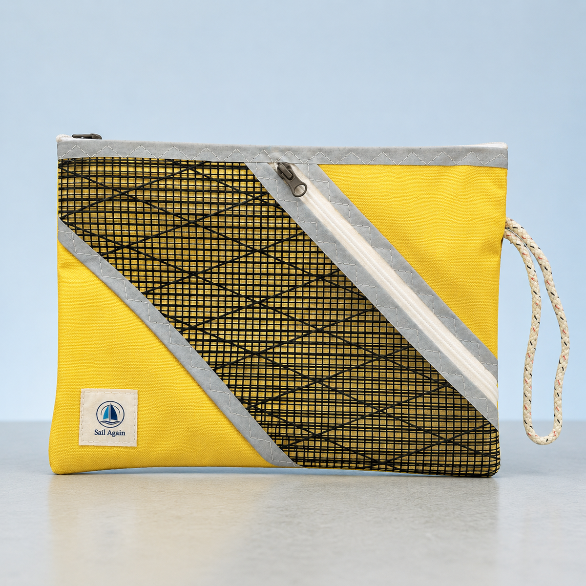 Wave Clutch – Sarı ve Siyah